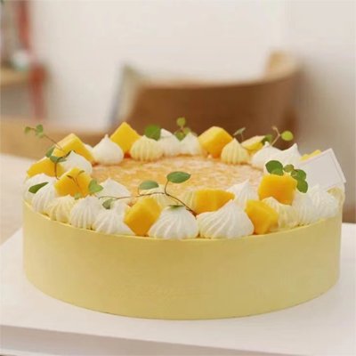 mango mousse cake